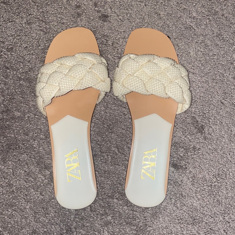 Zara Beaded Sandals
